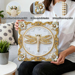 Broderie Diamant | Broderie Perle | Une Libellule Dorée