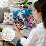 Broderie Diamant | Broderie Perle | Une Riche Variété de Vie Marine