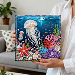 Broderie Diamant | Broderie Perle | Une Riche Variété de Vie Marine