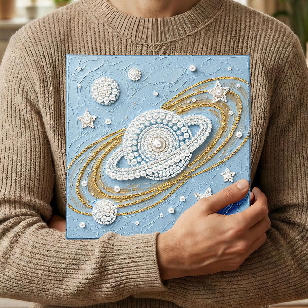 Broderie Diamant | Broderie Perle | Vaisseau Spatial Intergalactique