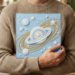 Broderie Diamant | Broderie Perle | Vaisseau Spatial Intergalactique