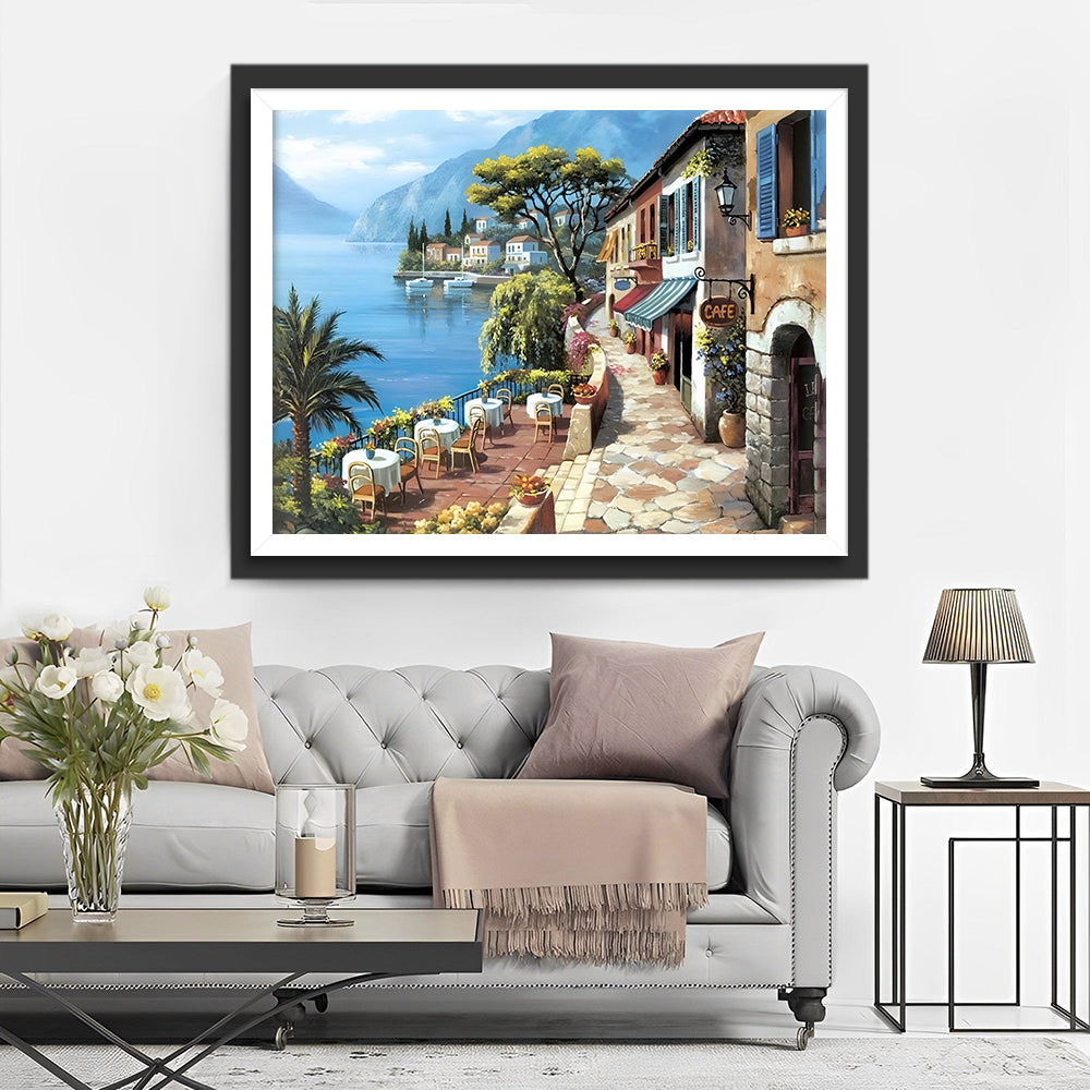 Cafe Côtier Broderie Diamant