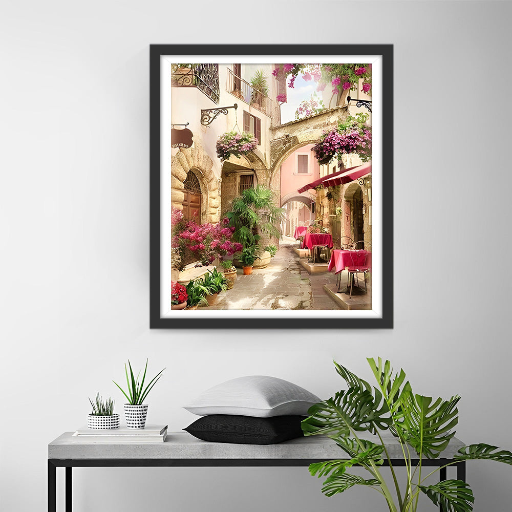 Cafe de Rue Broderie Diamant