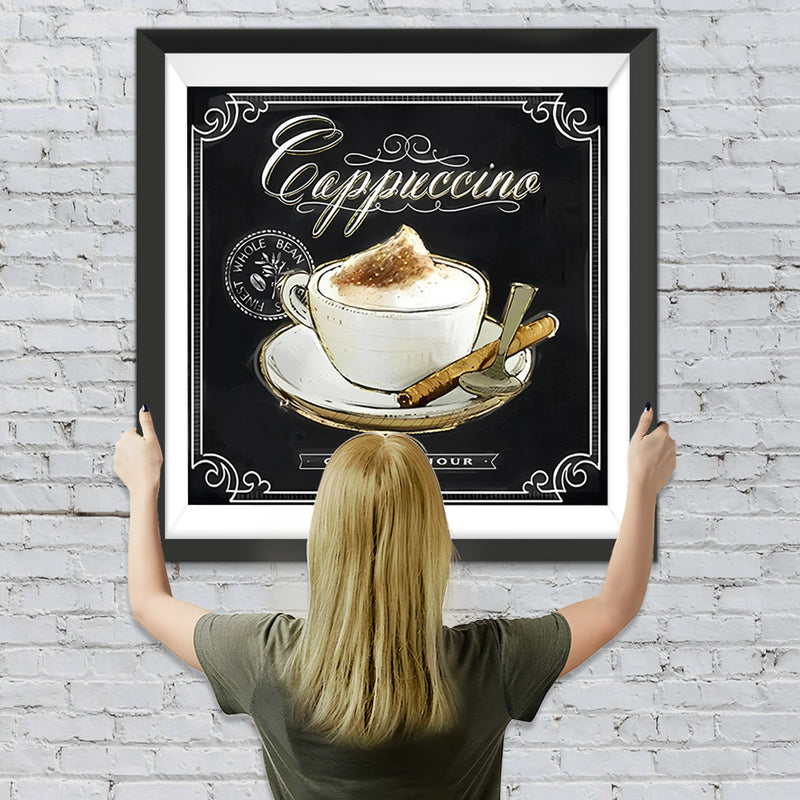 Cannelle Café Broderie Diamant