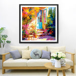 Cour au Soleil Broderie Diamant