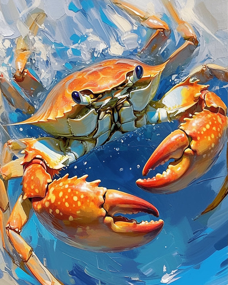 Crabe dans l&