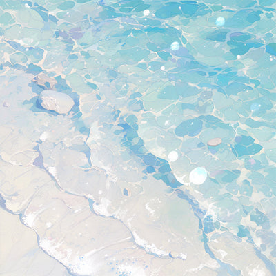 Eaux Cristallines Broderie Diamant