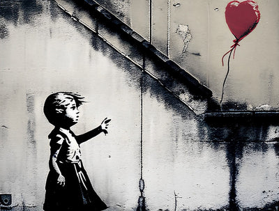 Enfant Graffiti et Ballon Broderie Diamant