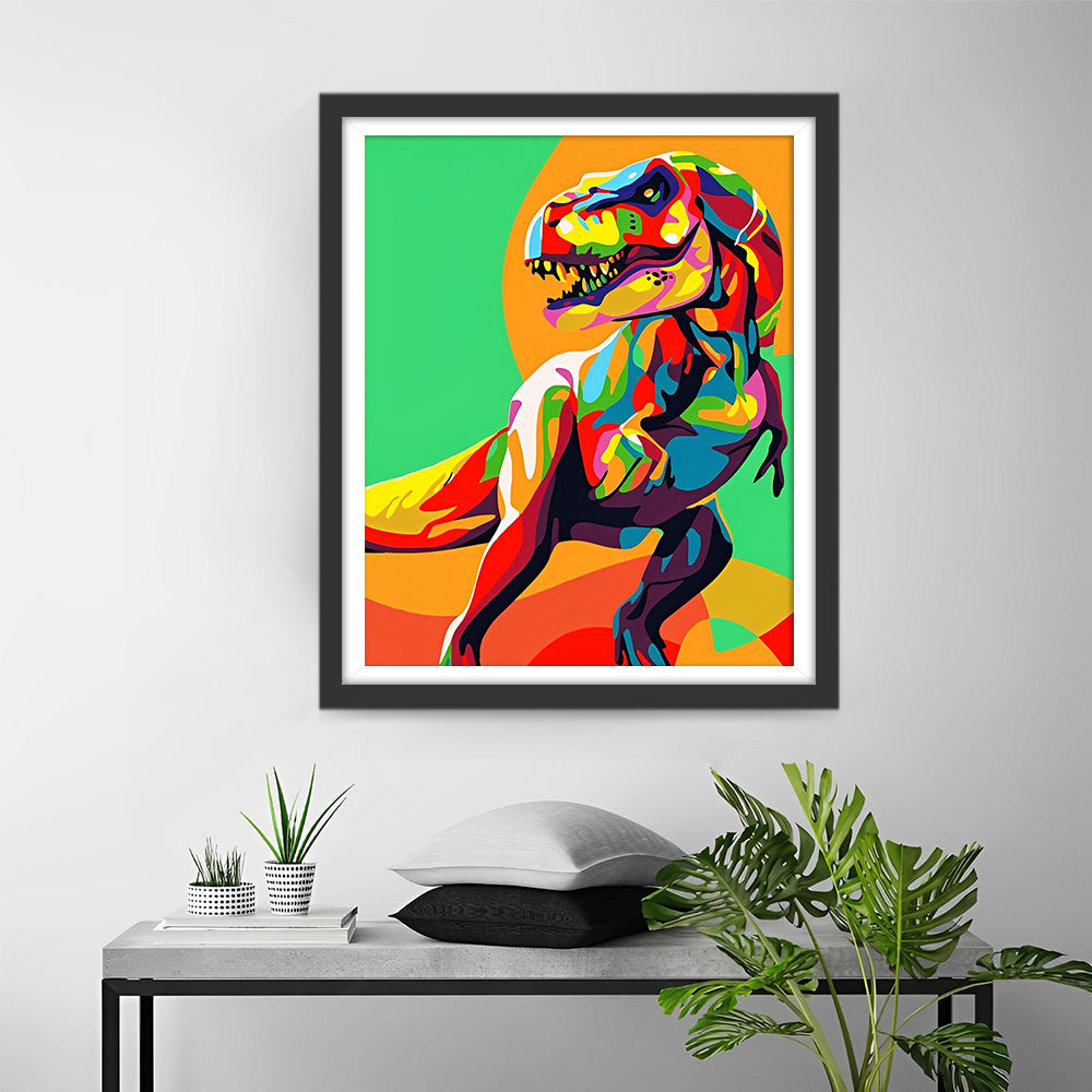 Énorme Poulpe dans la Mer Profonde Broderie Diamant