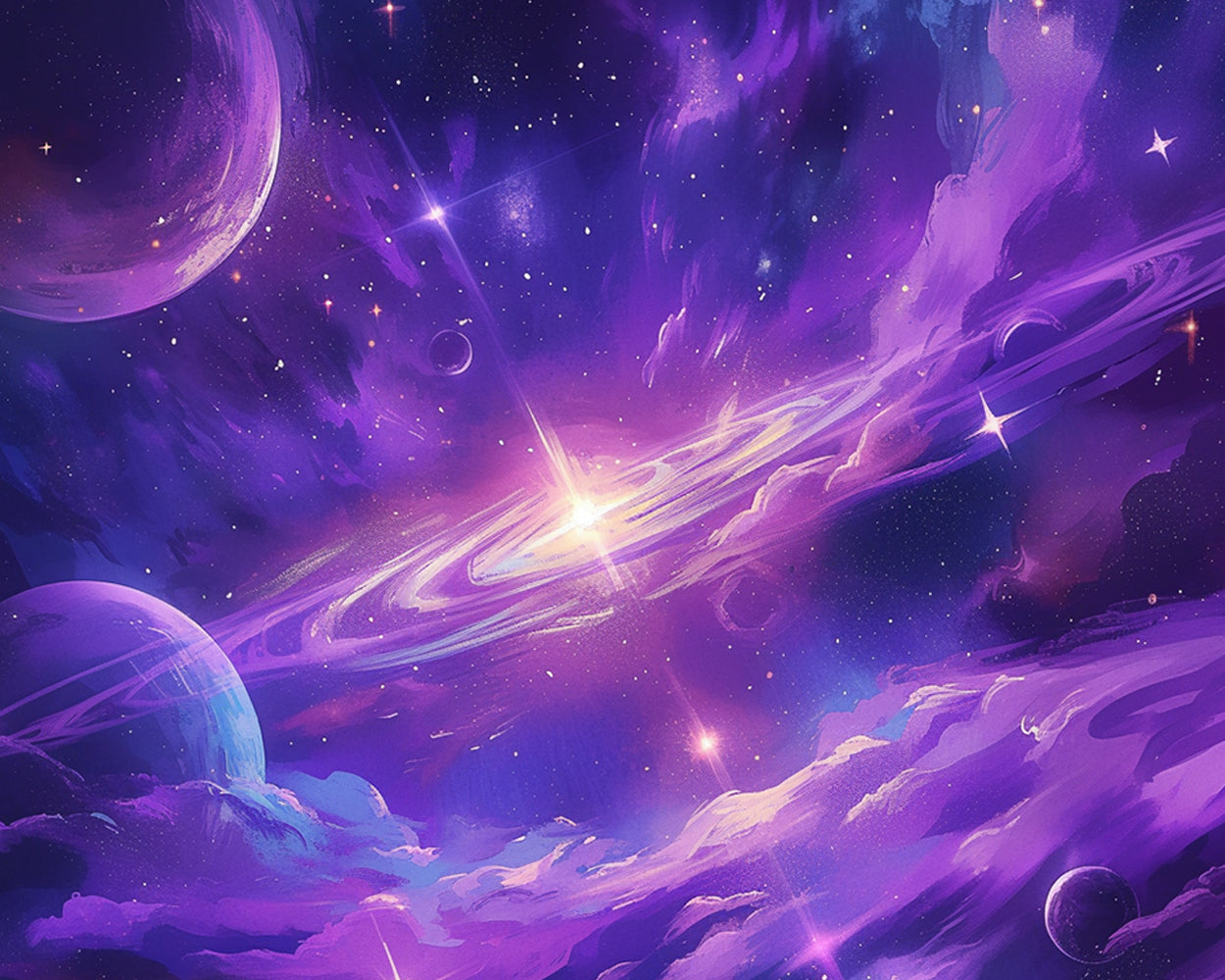 Espace Pourpre Broderie Diamant