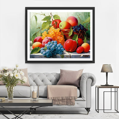 Fruits Colorés Broderie Diamant