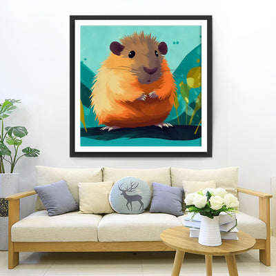 Hamster Panique Broderie Diamant