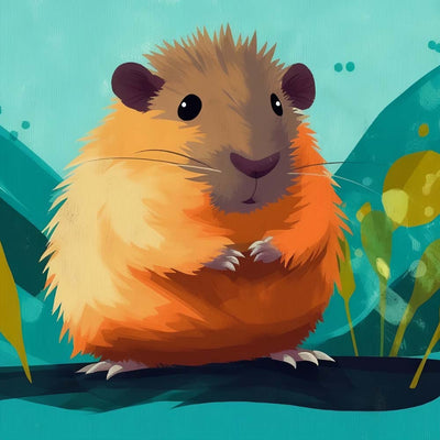 Hamster Panique Broderie Diamant