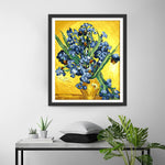 Iris Style Van Gogh Broderie Diamant
