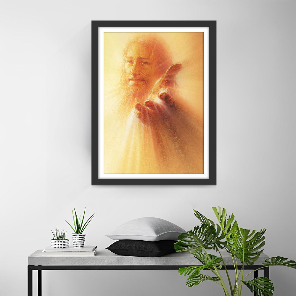 l'Ascension de Jésus Broderie Diamant