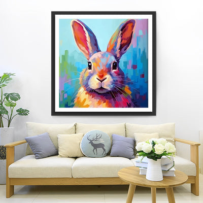Lapin HebÉté Broderie Diamant