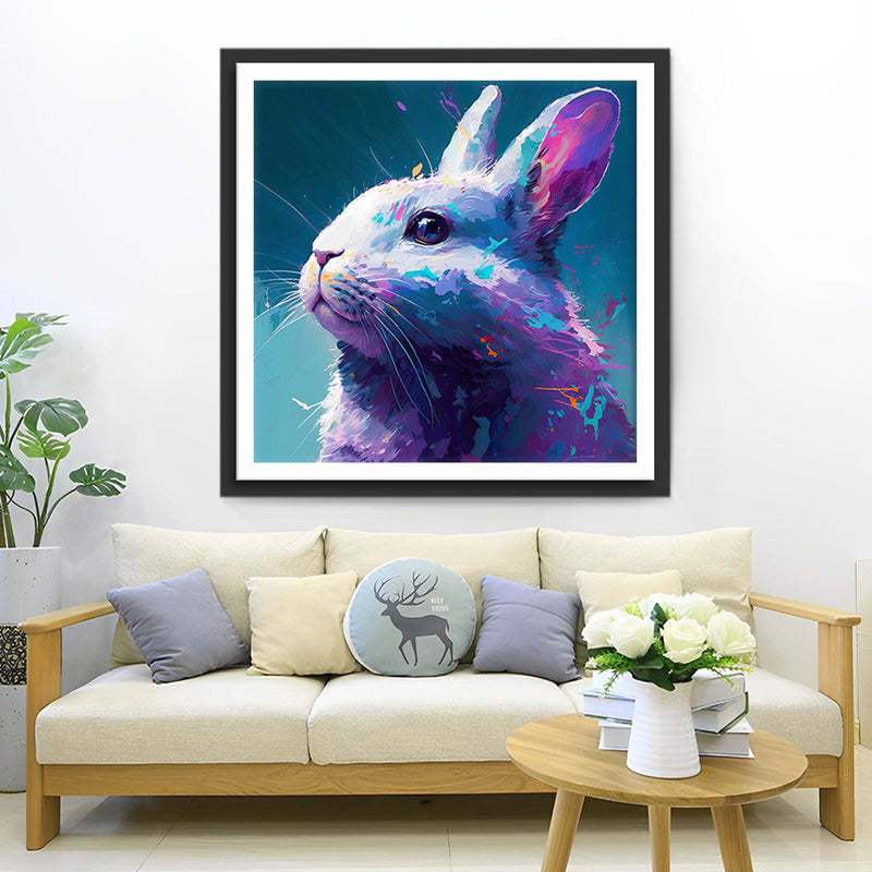 Lapin Intelligent Broderie Diamant
