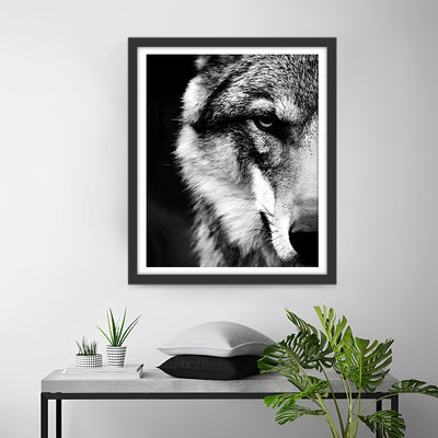 Le Loup Caché Broderie Diamant