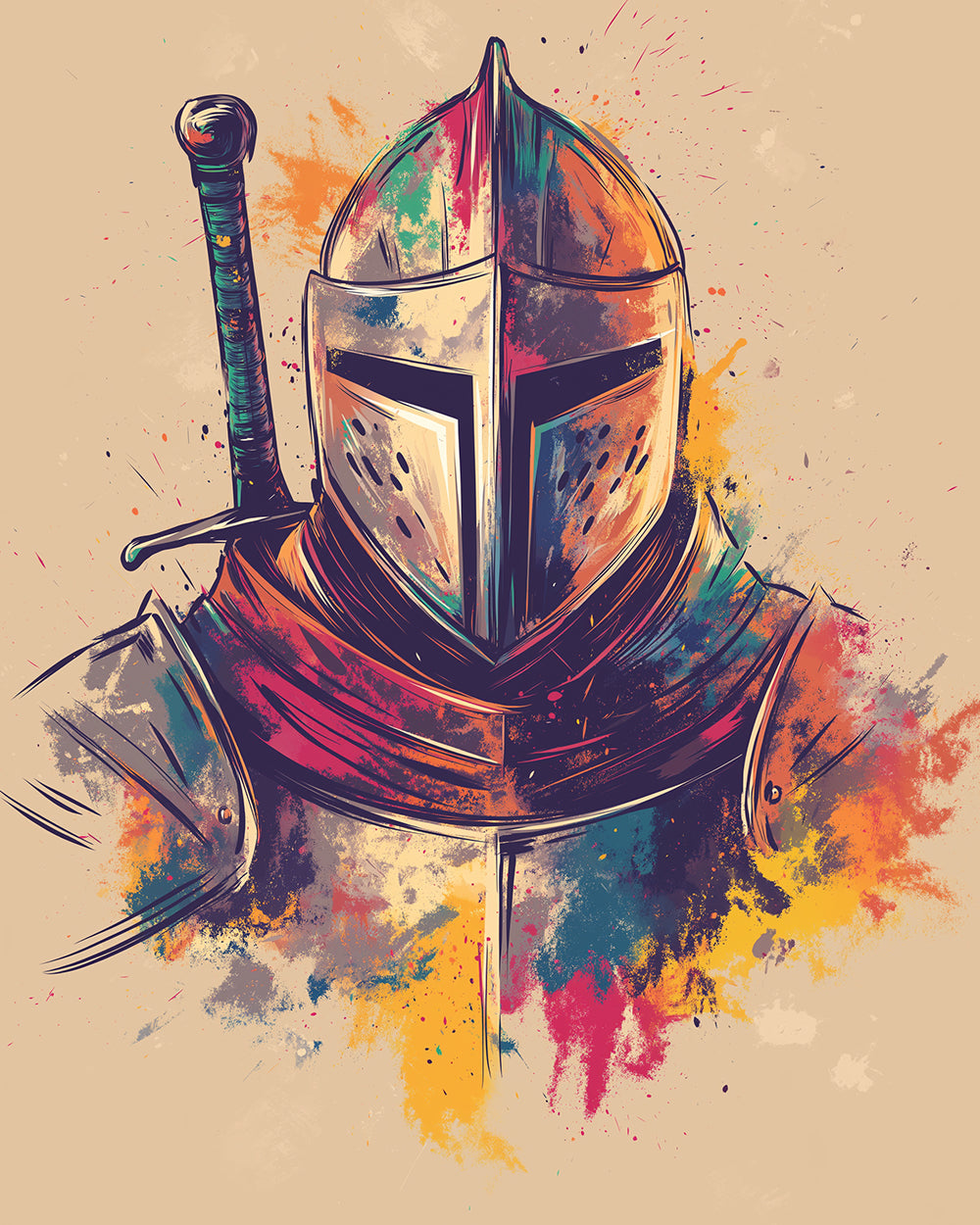 Le Puissant Guerrier de l’Espace Broderie Diamant