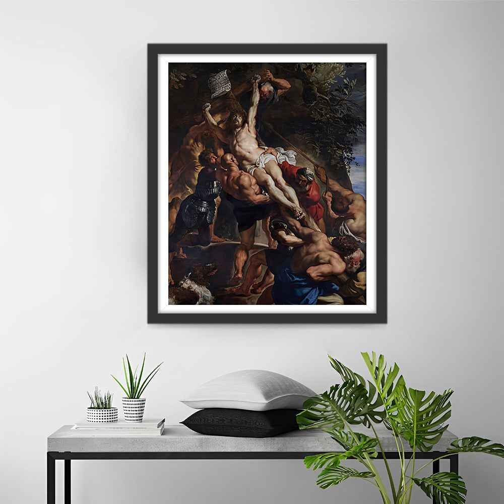 L’elevation de la Croix Broderie Diamant