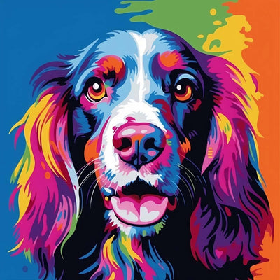 Les Attentes du Chien Broderie Diamant