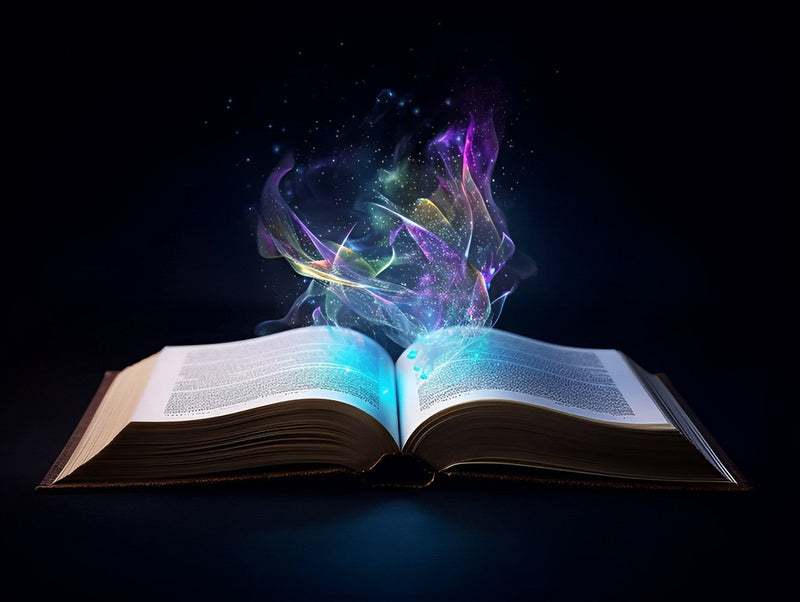 Livre Abstrait Lumineux Broderie Diamant