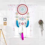 Lotus Kit de Broderie Diamant 2D Plate - Attrape-rêve à Suspendre