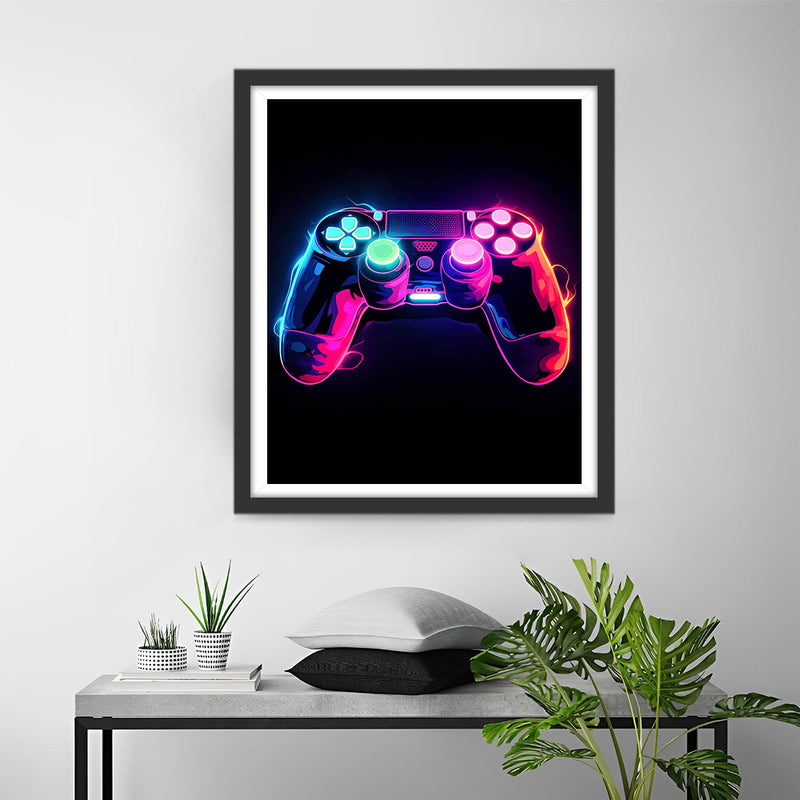Manette de Jeu Populaire Broderie Diamant