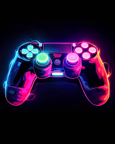Manette de Jeu Populaire Broderie Diamant