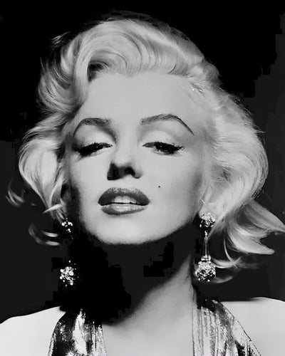 Marilyn Monroe Souriant Broderie Diamant