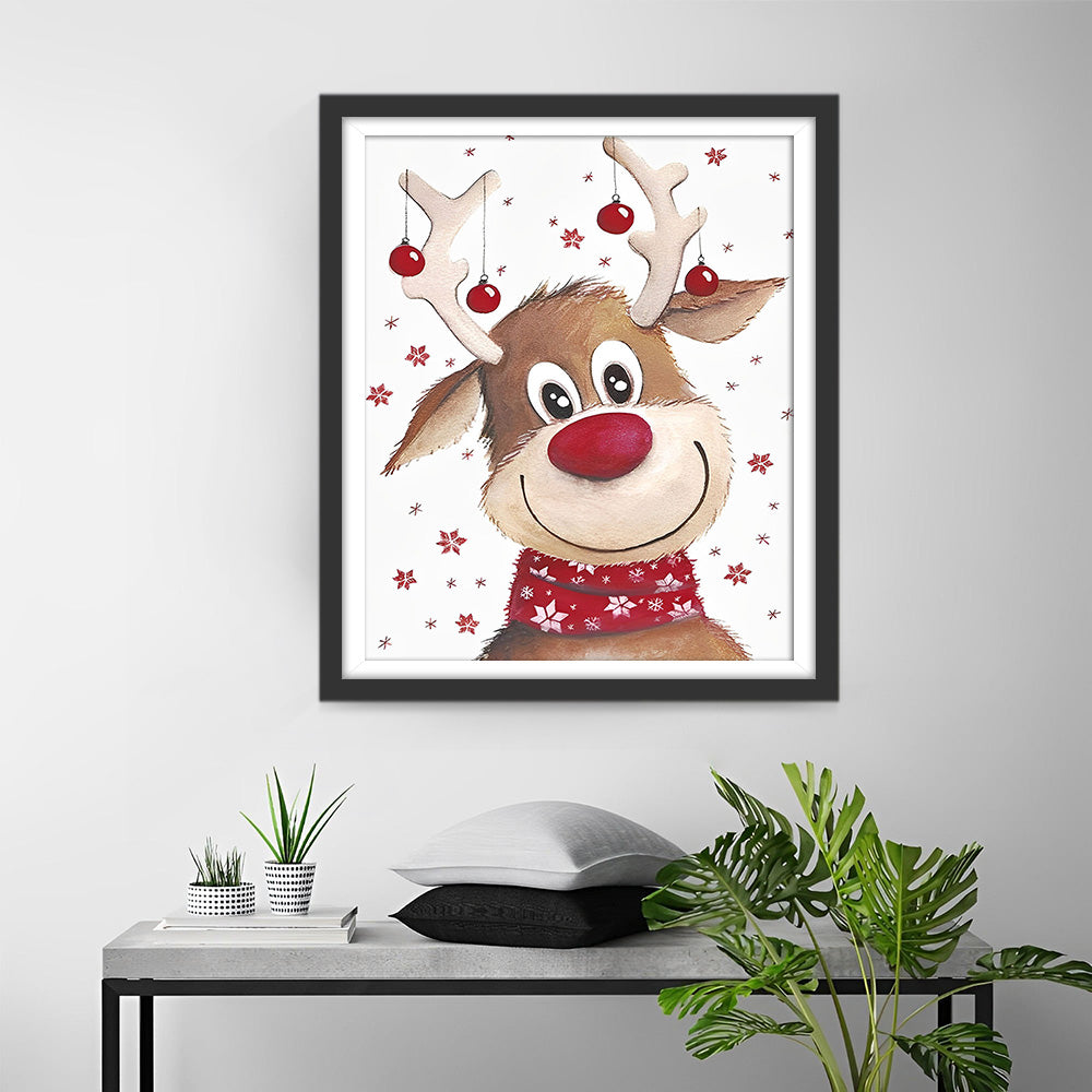 Mignon Élan de Noël Broderie Diamant