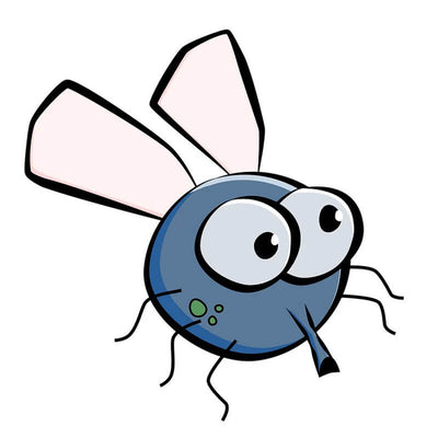 Mouche en Dessin Animé Broderie Diamant