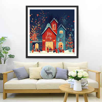 Noël Dessin Animé Broderie Diamant