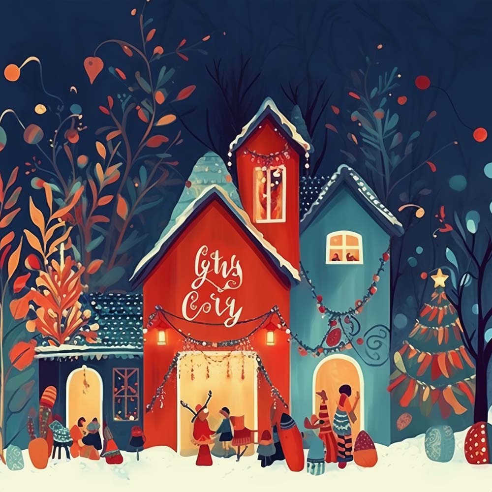 Noël Dessin Animé Broderie Diamant