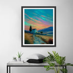 Petite Maison sur la Prairie Broderie Diamant