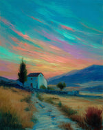 Petite Maison sur la Prairie Broderie Diamant