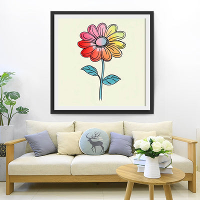 Petite Marguerite Broderie Diamant