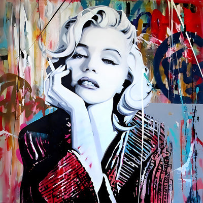 Photo Classique de Marilyn Monroe Broderie Diamant