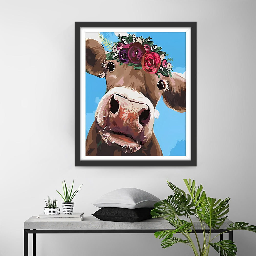 Regard de Vache Broderie Diamant