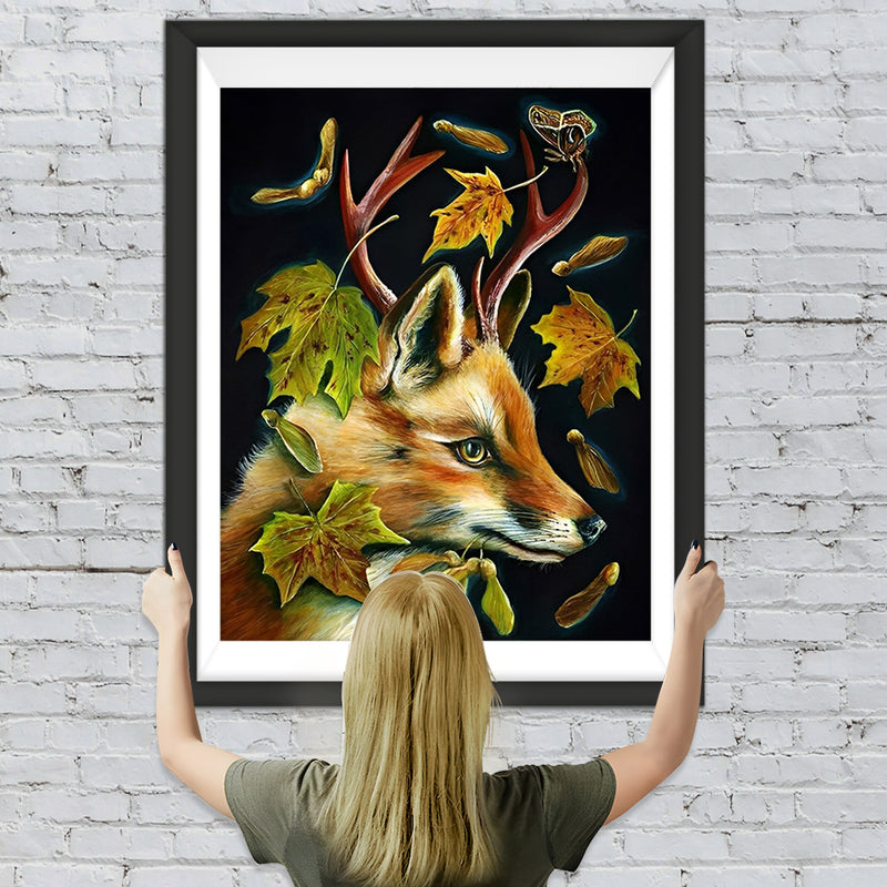Renard et les Feuilles d&