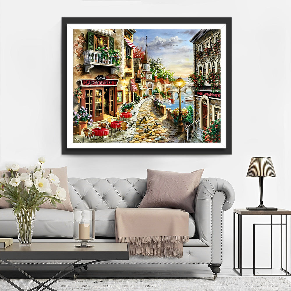 Restaurant d'Après-Midi Broderie Diamant