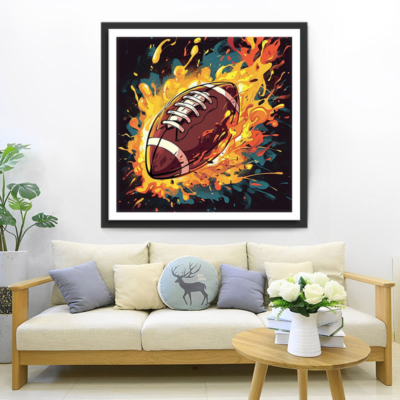 Rugby Intense Broderie Diamant