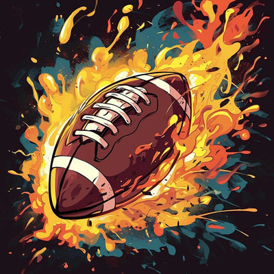 Rugby Intense Broderie Diamant