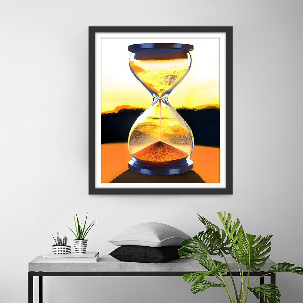 Sablier au Crepuscule Broderie Diamant