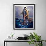 Sauver des Personnes de la Chute dans la Mer Broderie Diamant