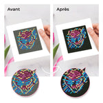 Série Animaux 10 Pièces – Kit de Broderie Diamant Mini