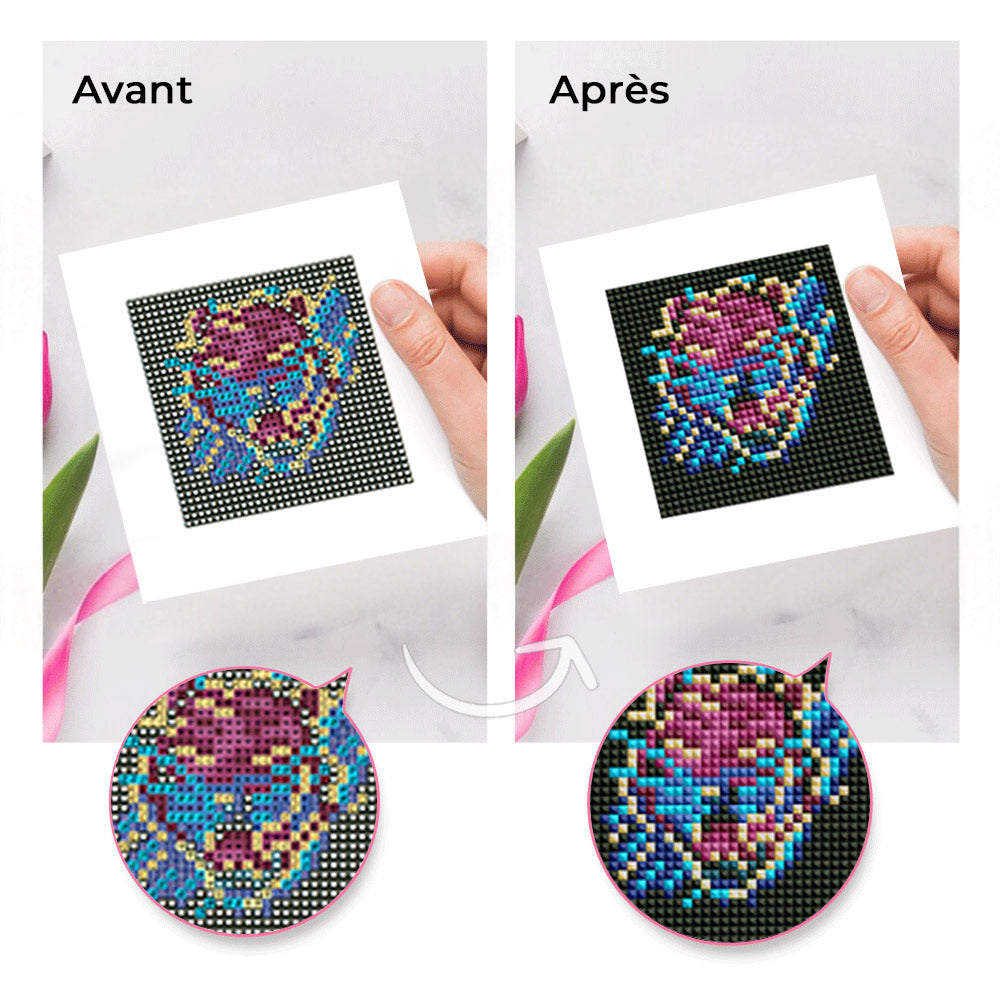 Série Animaux 10 Pièces – Kit de Broderie Diamant Mini