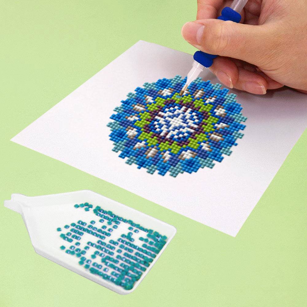 Série Mandala 12 Pièces – Kit de Broderie Diamant Mini
