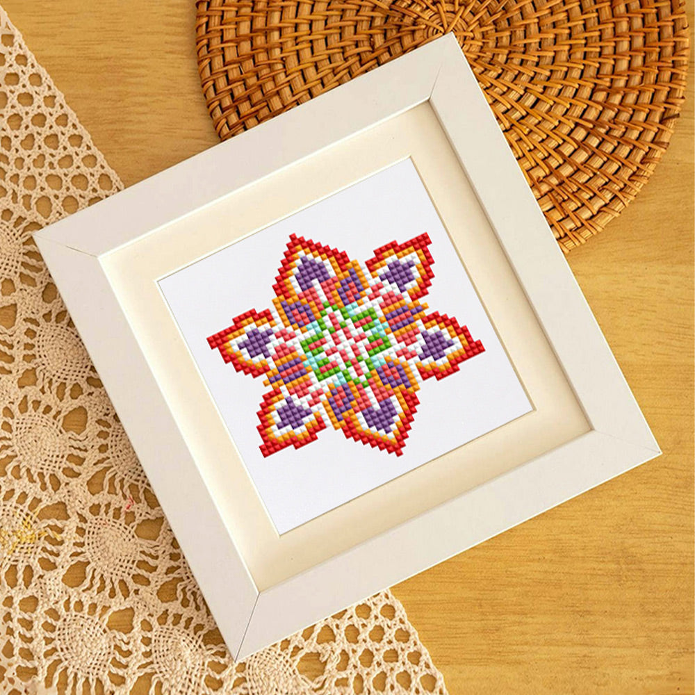 Série Mandala 12 Pièces – Kit de Broderie Diamant Mini