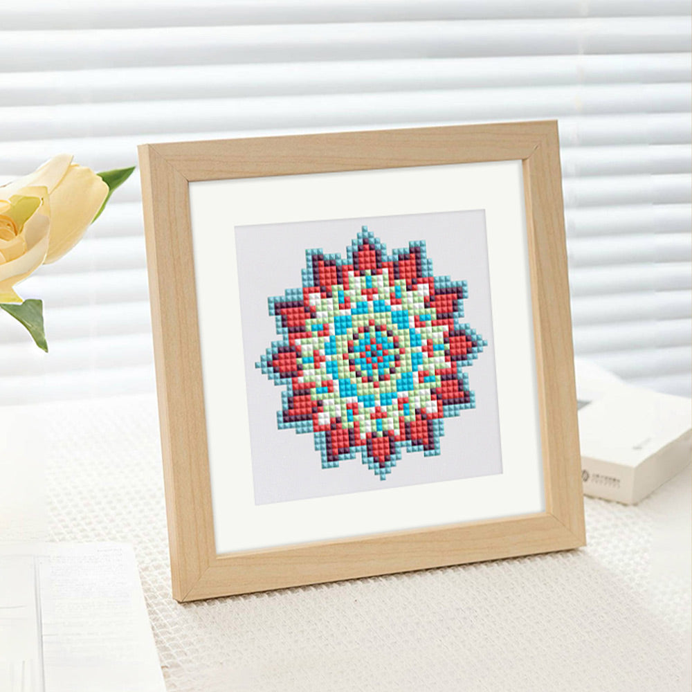 Série Mandala 12 Pièces – Kit de Broderie Diamant Mini